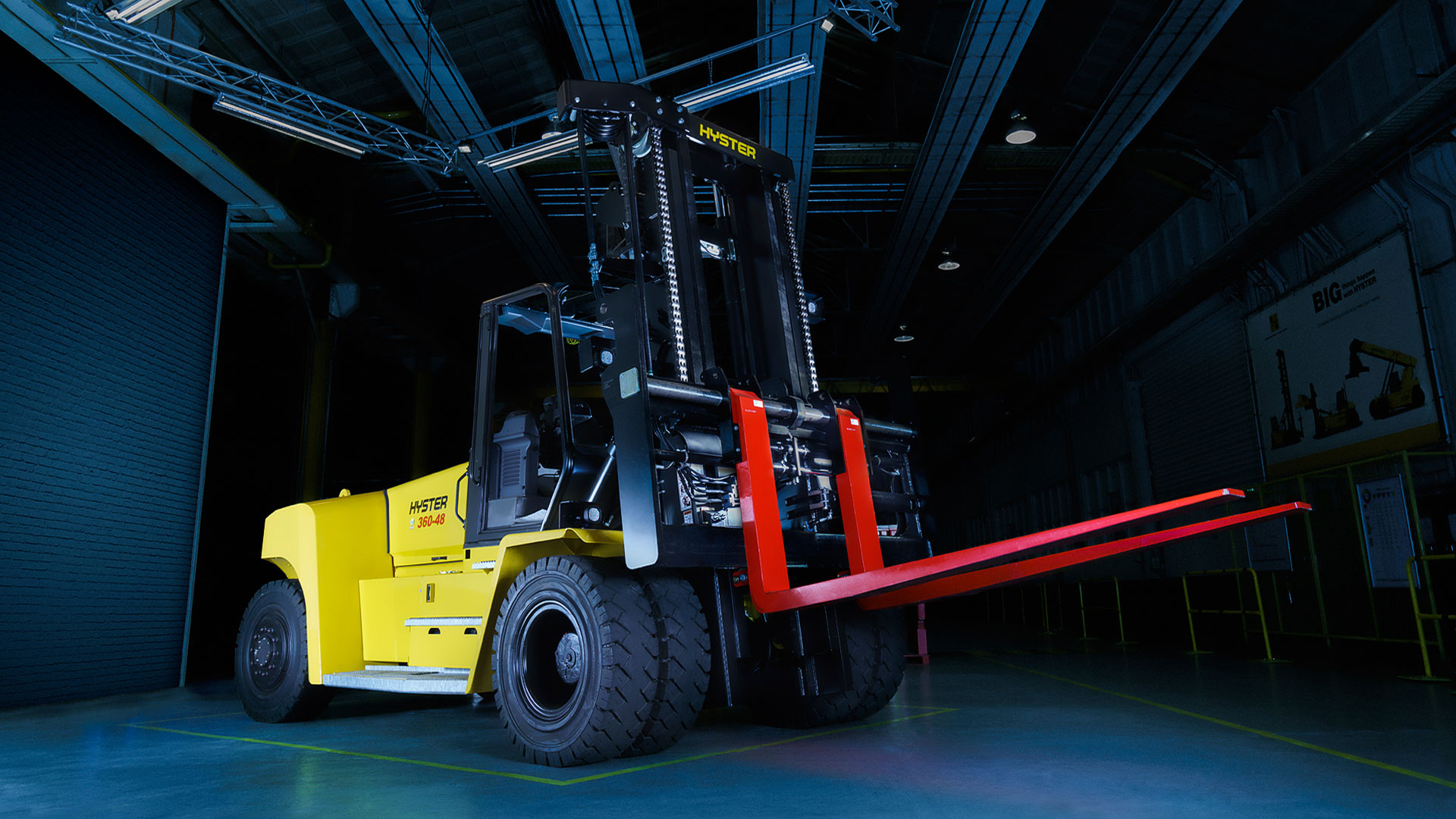 Product Photography Rexnord Heftruck Hyster